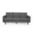 Cudahy 82.7" Tufted Sofa, Upholstered 3-Seater Sofa-1213625834