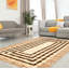 Tapis marocain en laine nouée à la main de style nouvel âge pako 4 pi 10 po x 8 pi 1 po