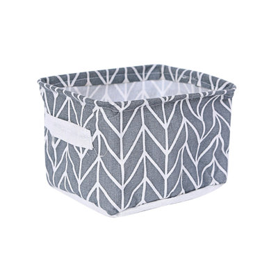 Panier de rangement en toile pour bacs de rangement en tissu