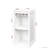 White Cabinet For Storing Wine And Decorations In Office Large Study Room - Store Books Option