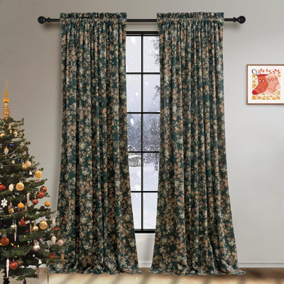 Green Velvet Curtains