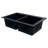 Radius 33.0625'' L Double Bowl Granite Kitchen Sink-18798649-18798648