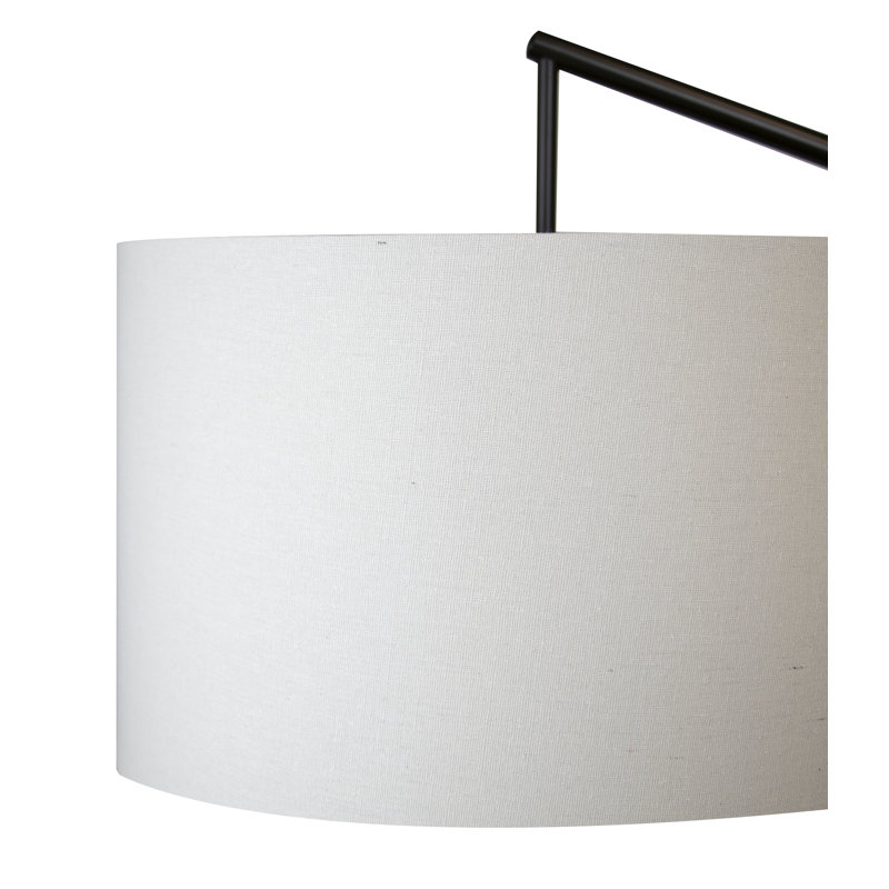 Lampe sur pied 69 po Dyanne John-Stephan, Bronze huilé, Naturel
