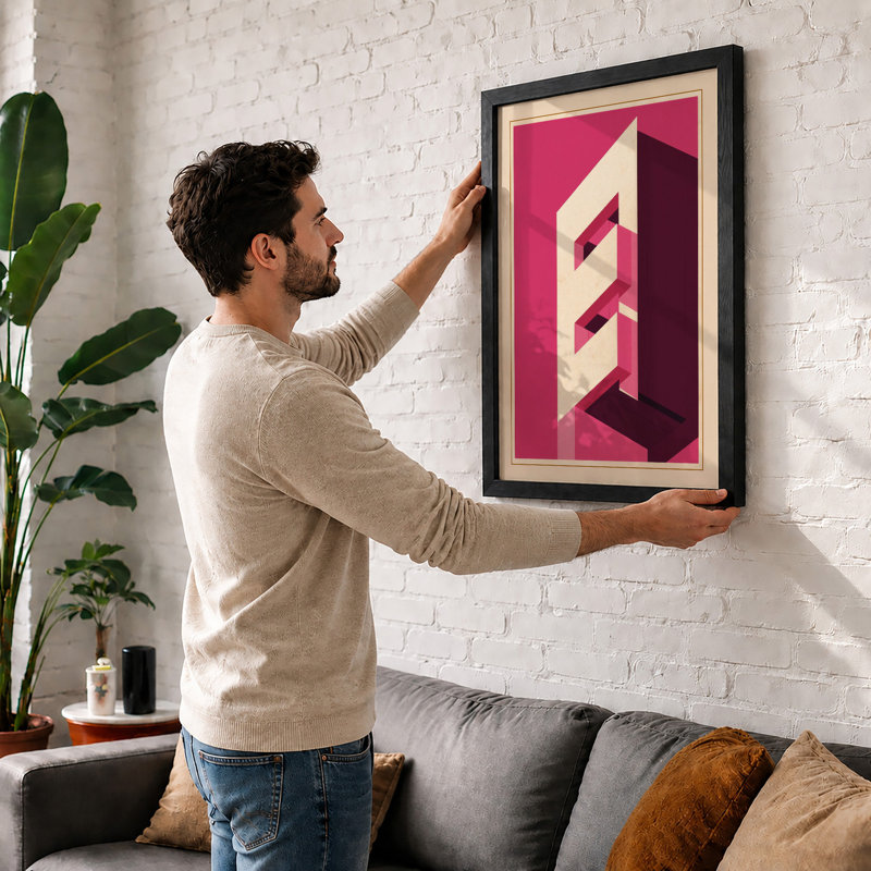 Dimensions Geometric - Print, Unframed, A2 - 59.4 x 42.0 cm
