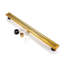 Drain de plancher de douche rectangulaire en acier inoxydable BOann 304 (36 po)-86615352