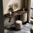 Premium Light Luxury Walnut Wood Dresser
