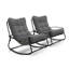 Chaise berçante d'extérieur en métal Ghiorghi-838205768