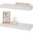 Chelles Sorbus 16" Long Floating Shelves with Invisible Mounting Set of 2-515346688