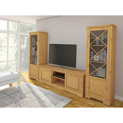 Demerius Unfinished TV Stand for TVs up to 70"
