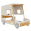 Lit de voiture avec coussin, toile de plafond-353226639