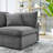 Commix Down Filled Overstuffed Performance Velvet Corner Chair-238974647
