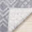 Kayliana Gray Geometric Stain Resistant Area Rug-612153256