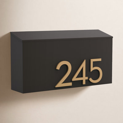 Steel Wall-Mounted Mailbox