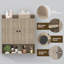 Armoire de salle de bain murale l 21,85 po x H 26 po Dorset, armoire de rangement pour salle de bain avec deux portes, tablettes réglables, tablette ouverte-584826306