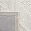 Tapis oriental ivoire / gris touffeté à la main Arcie Owen-1601634194