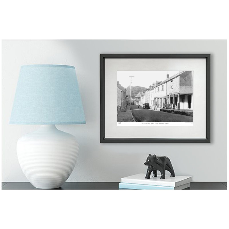 Plympton, The Guildhall C1955 by Francis Frith - Single Picture Frame Print, 60cm H x 80cm W x 2.3cm D