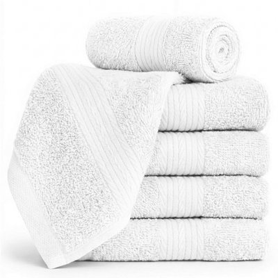 100% Cotton Washcloth 12 x 12 Inch Highly Absorbent 