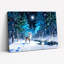 «Winter Forest Deer», art mural sur toile-896283955