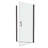 Universal Pivot Shower Door,Open Outside,With 1/4" Tempered Glass-112539570