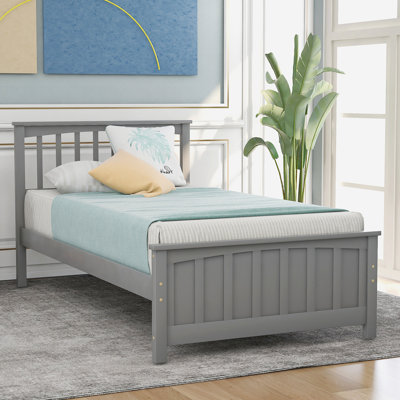 Lit plateforme simple en bois C6AC9355DA8D43BA991929831F79D884