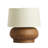 Olympia Table Lamp-Dark Sand Porcelain Ceramic-493960589