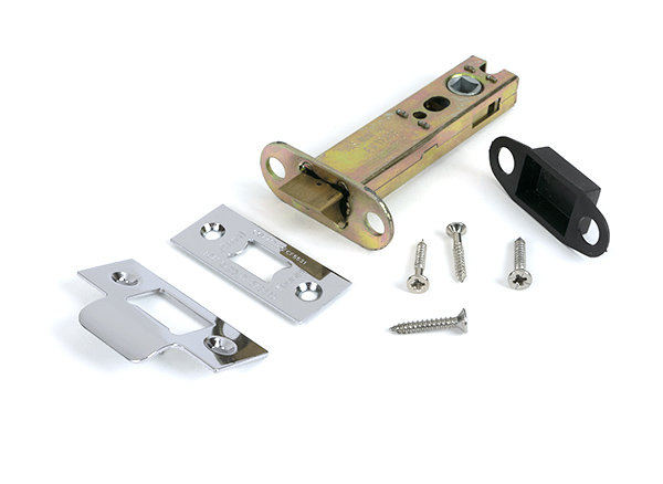 Polished Chrome 4" Heavy Duty Latch, Polished Chrome