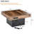 Coffee Table with Charging Station and LED Light-102285158
