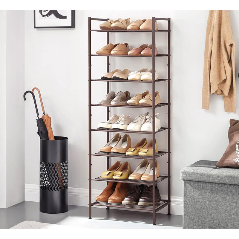 Range-chaussures 16 paires, Bronze