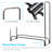 Jamson 48'' W Vinyl Log Rack