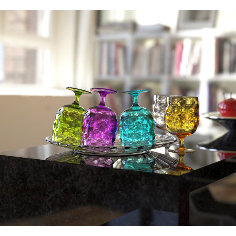 Bedell 12oz. Acrylic Goblet Set, Multi