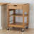 Marilene Solid Wood Kitchen Cart