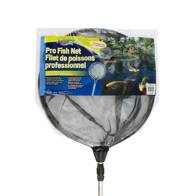 Filet de pêche professionnel avec poignée extensible