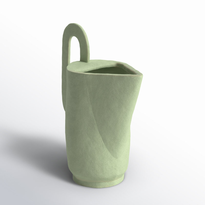 Kilmore Decorative Stoneware Pitcher vase with Handle