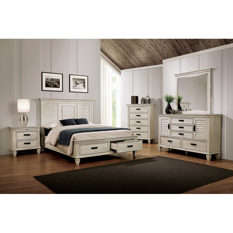Ensemble de chambre à coucher avec commode 3 pièces Staats, Grand