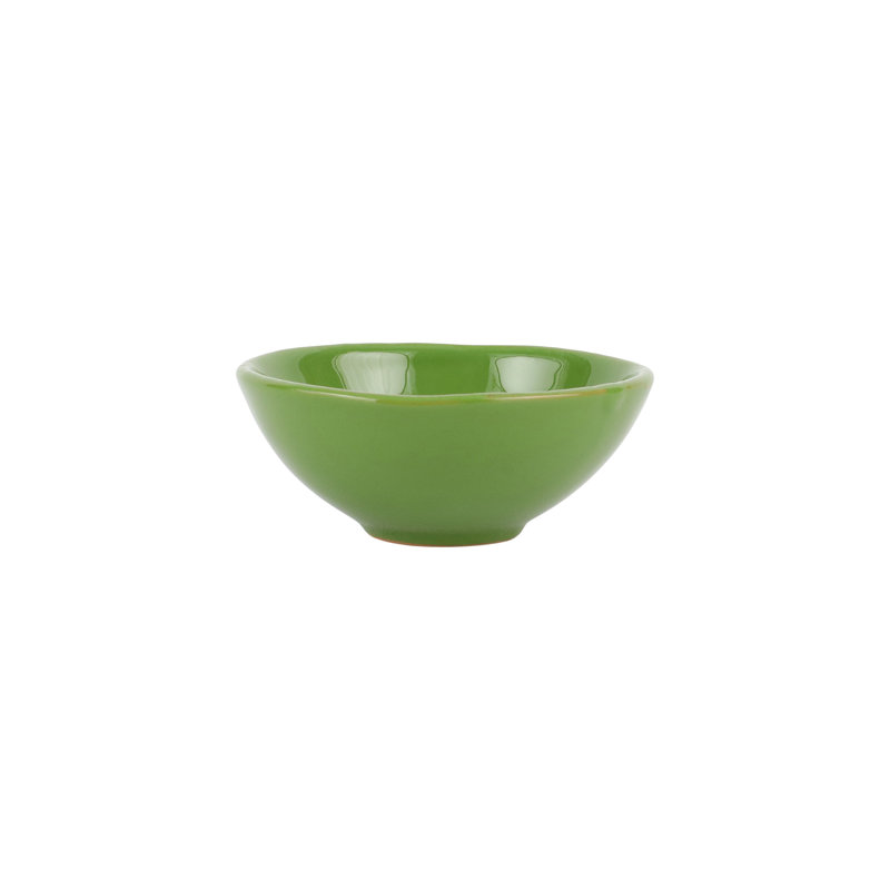 Cucina Fresca Handmade Terra Cotta Cereal Bowl, Sage Green