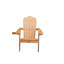 Chaise Adirondack en plastique avec repose-pieds Jarratt-65036686