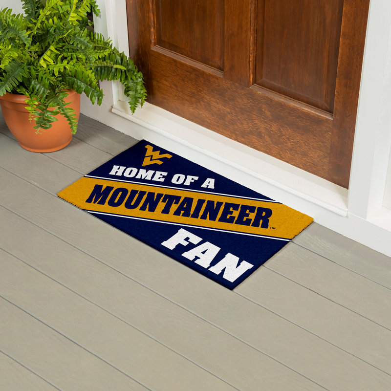 West Virginia University, PVC Mat COLOR, Home of a Fan