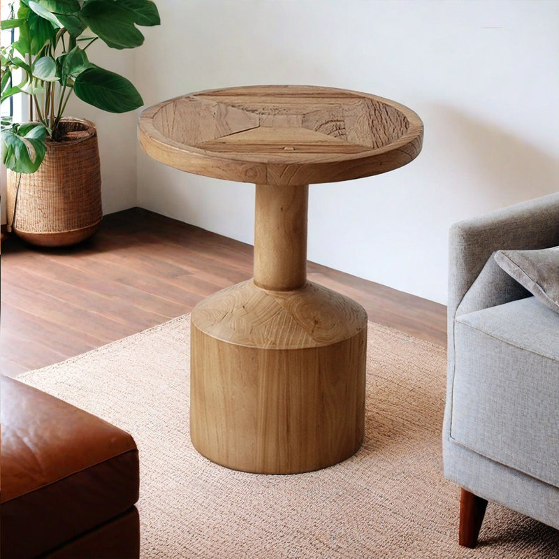 Table basse Old Elm Parquet