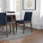 Dehate 4 - Person Solid Wood Top Four Leg Dining Set-138023966