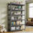 6-Story Metal Shelves, Garage Storage Rack, Adjustable Partition Storage Unit, Storage Rack