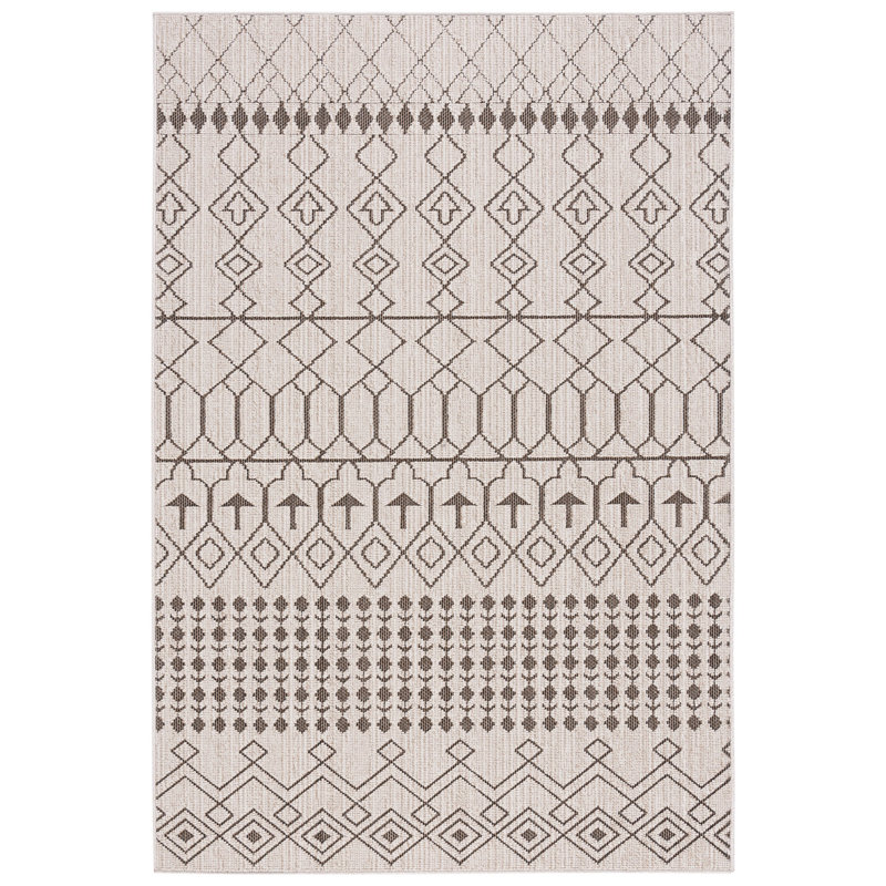 Global Southwestern Indoor/Outdoor Area Rug, Rectangle 4' x 6'