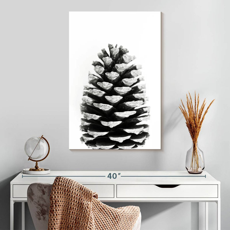 Harnek Pine Cone BW, 30" H x 20" W