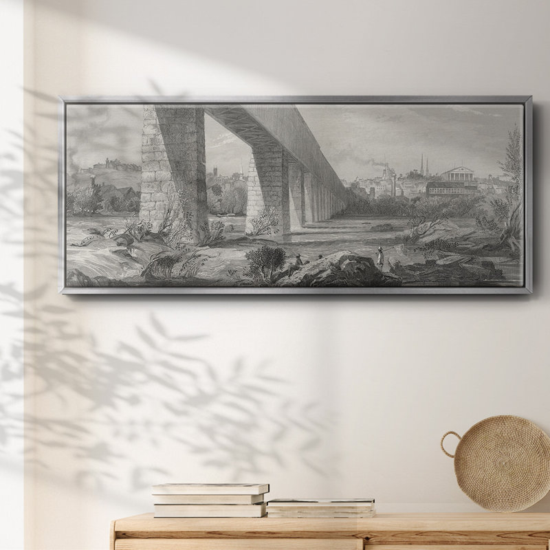 Richmond de James, H 24 po x l 60 po x P 1,5 po, Argent