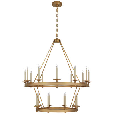 Chapman & Myers Launceton Two Tiered Chandelier