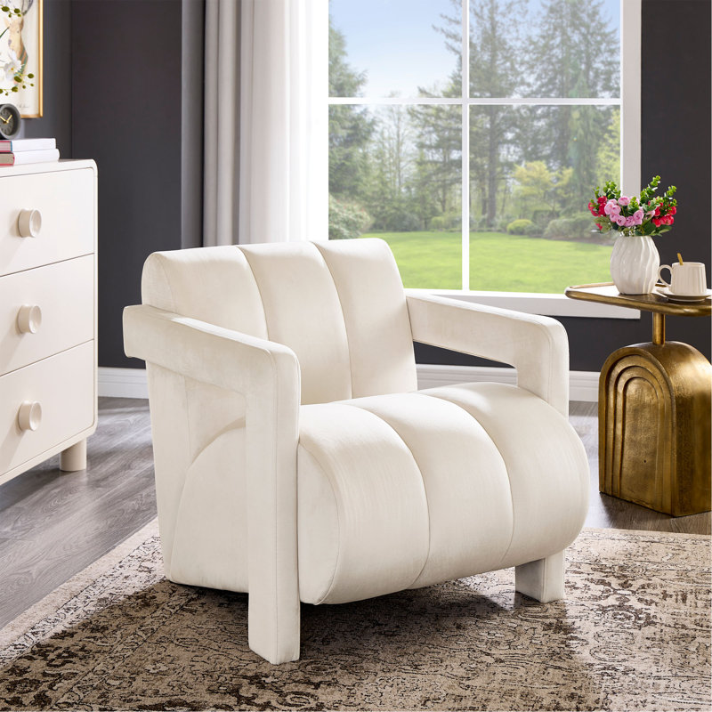 Fauteuil Contemporary, Ivory