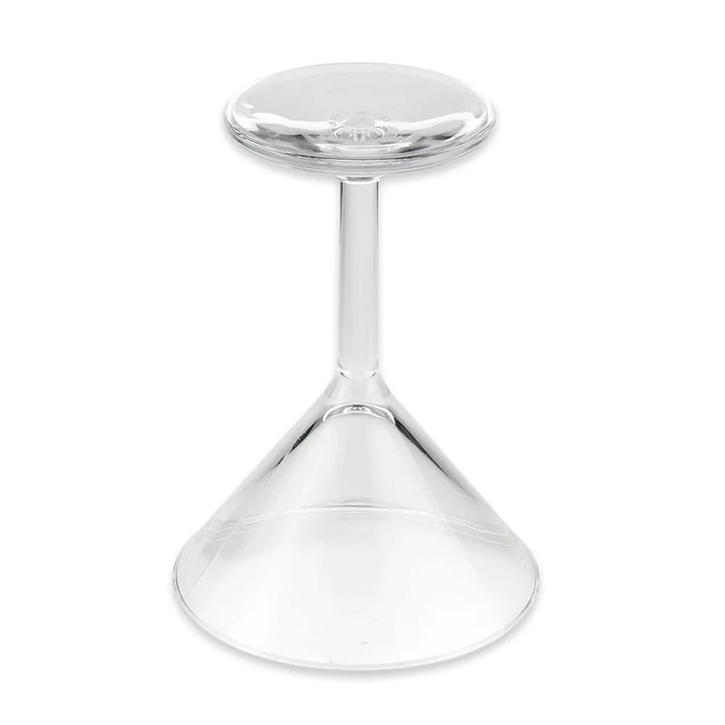 Amanita G.E.T. Verres à martini en plastique résistants et incassables, 6 onces, transparent, 12