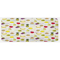 Mloabuc Yellow Lemon Decorative Kitchen Mats Set of 2, Anti Fatigue Wa –  Discounted-Rugs