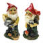 Ensemble de 2 statues Gulliver et Mushroonie