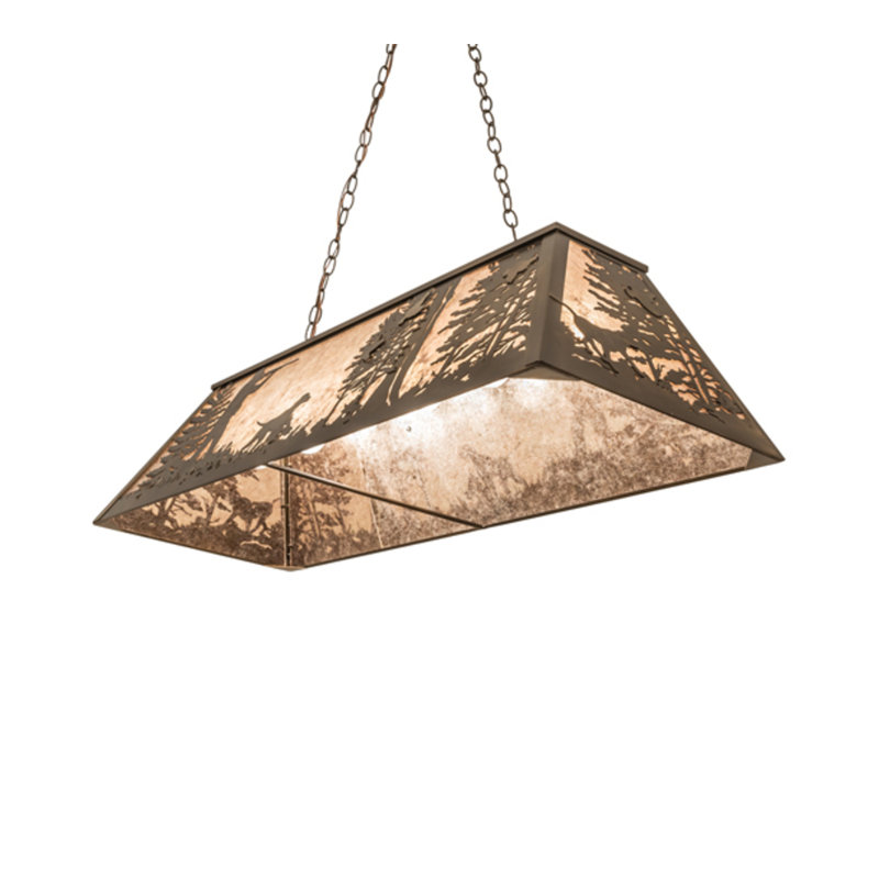 Luminaire suspendu pour îlot de cuisine 6 lumières Jameir