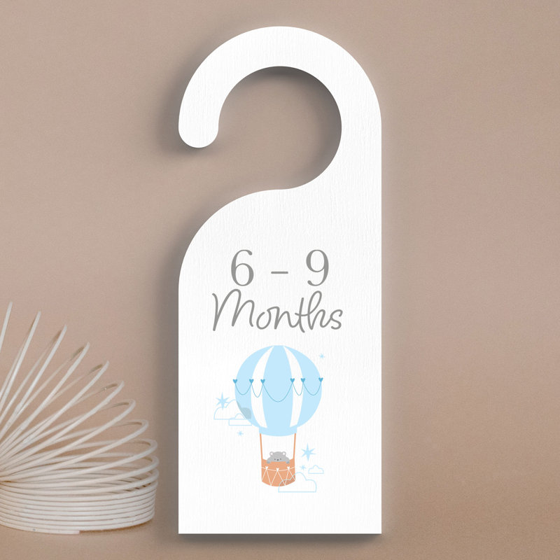 Nicolaus Text & Numbers Box Signs & Plaques, White/Blue